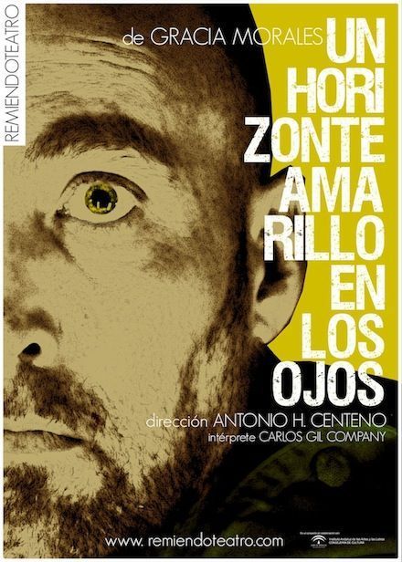 Cartel de Un horizonte amarillo en los ojos