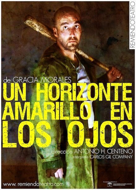 Cartel de Un horizonte amarillo en los ojos