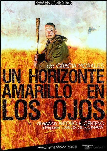 Cartel de Un horizonte amarillo en los ojos